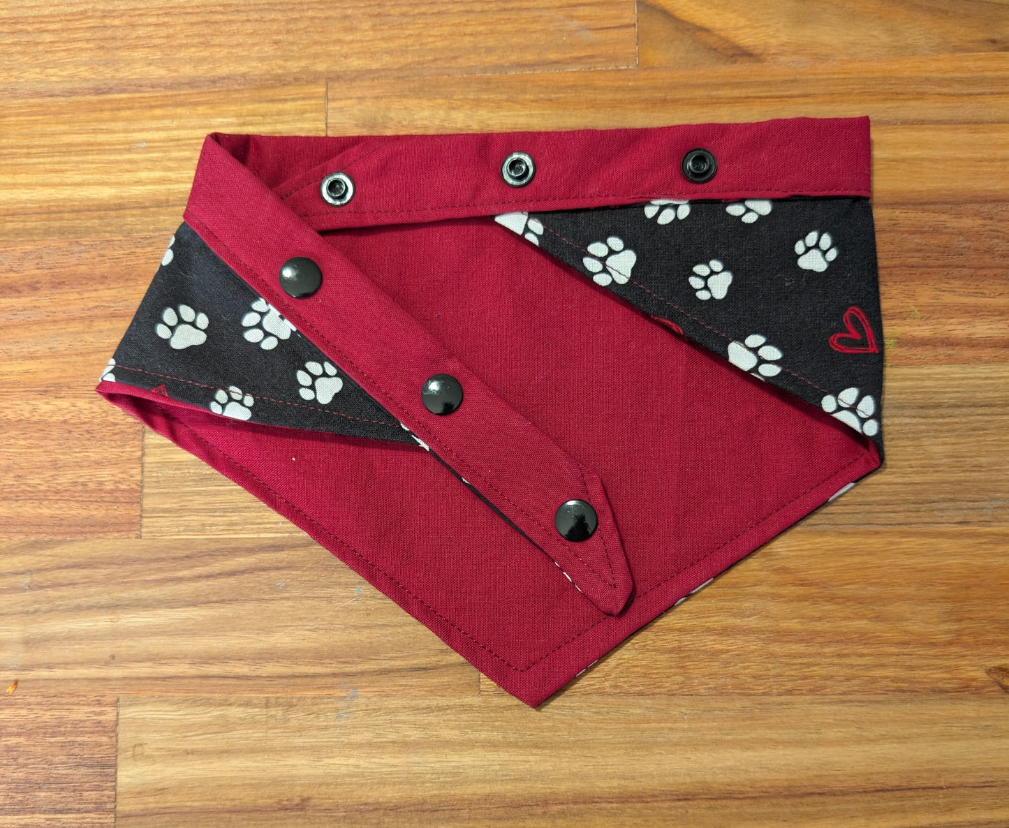 Paw Print Bandana - Reversable