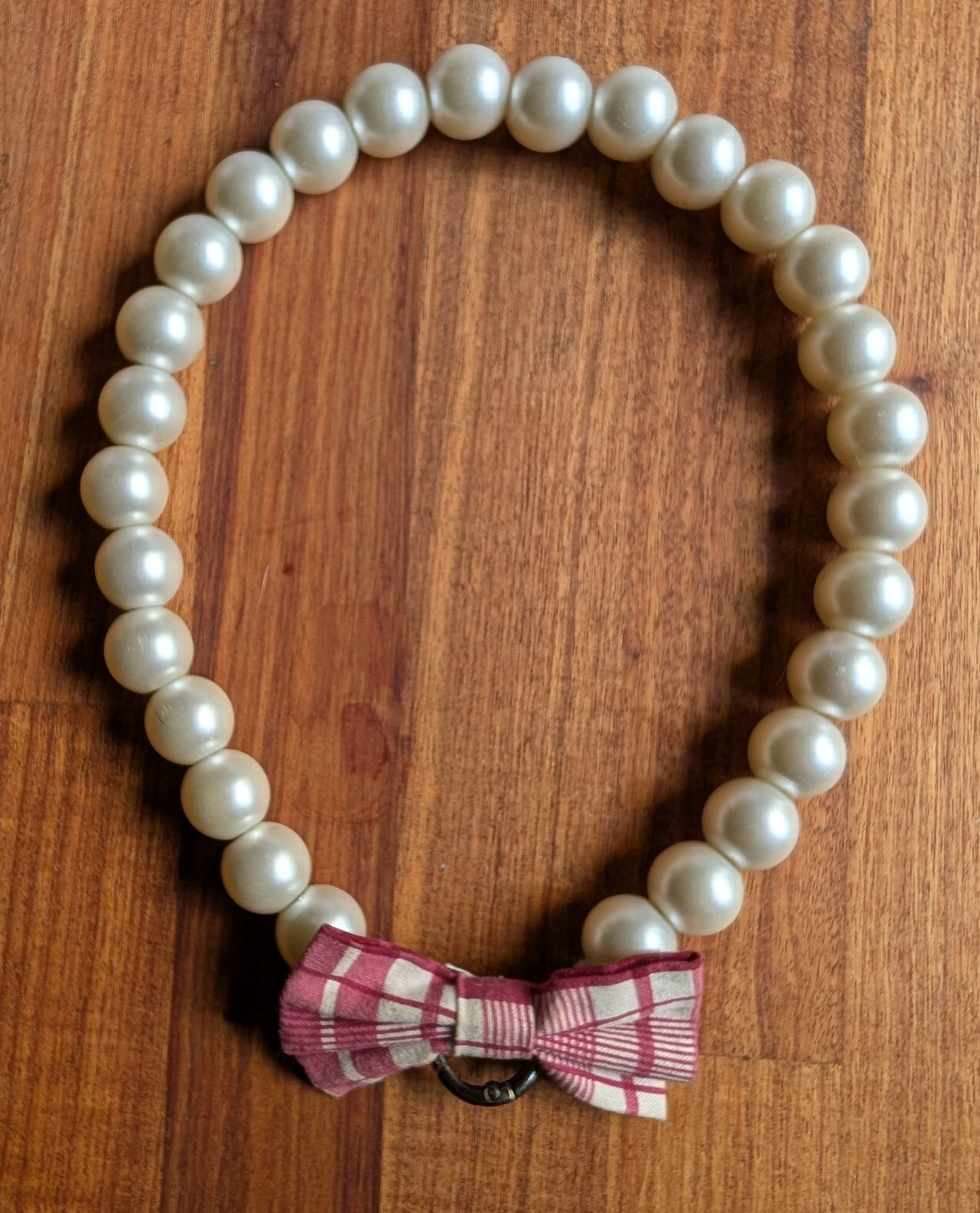Pearl Dog Necklace