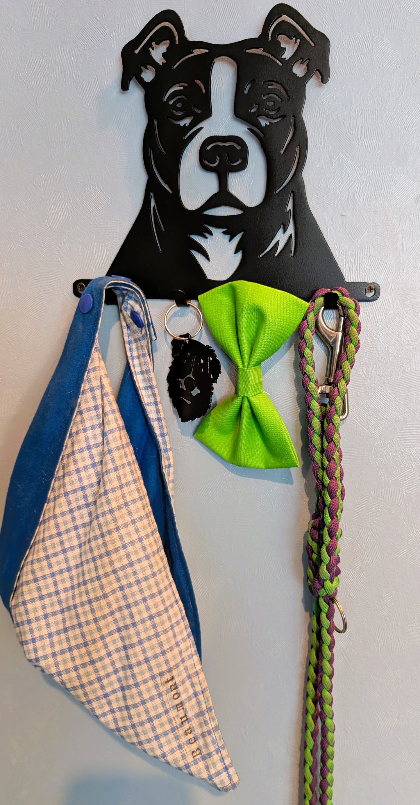 Pit Bull Small Key & Leash Organizer
