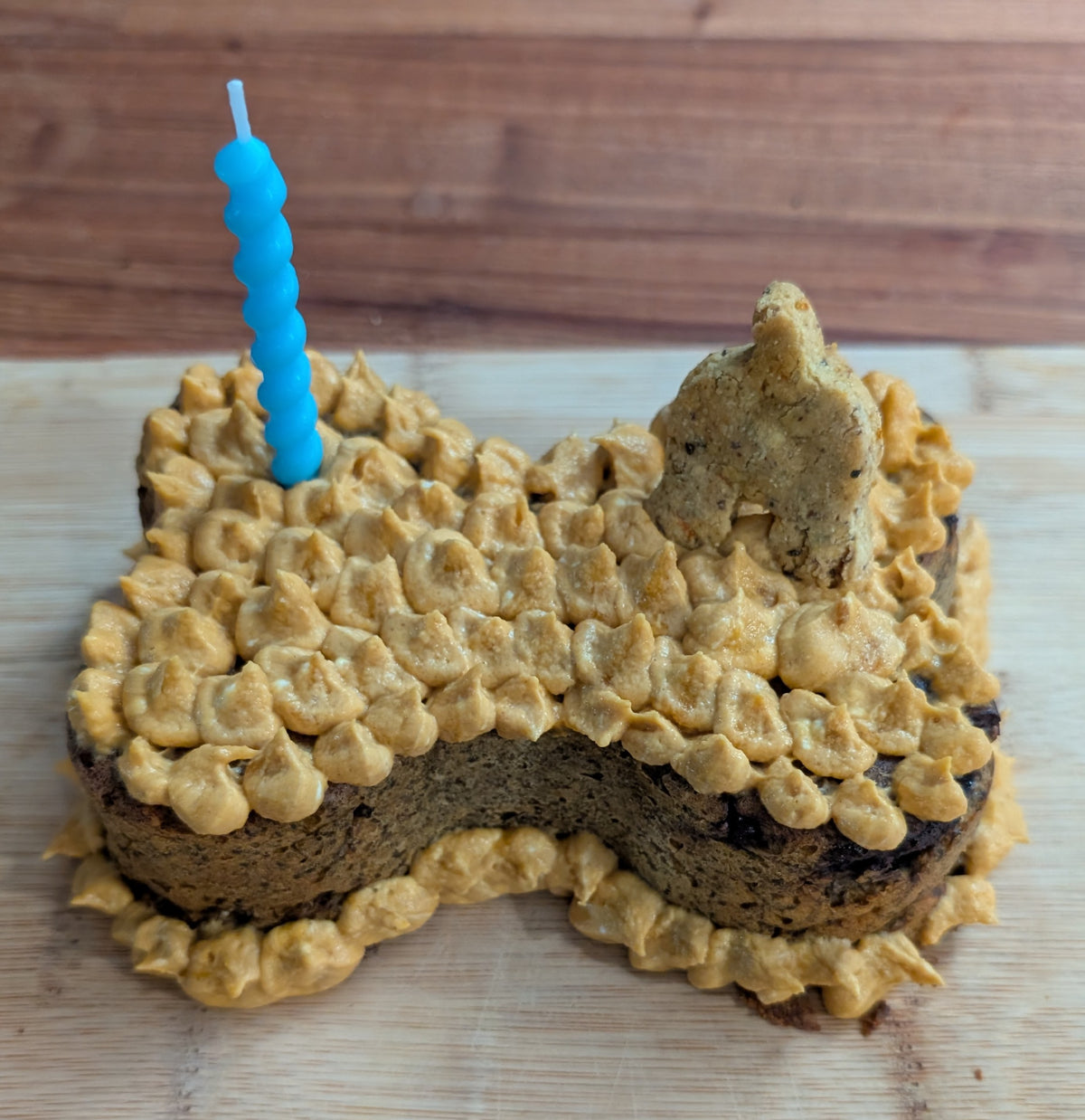 PB Berry PupCake for Birthdays or Gotcha Days - Grain-Free - Peanut Butter, Pumpkin & Blueberry Cake - CANNOT BE SHIPPED