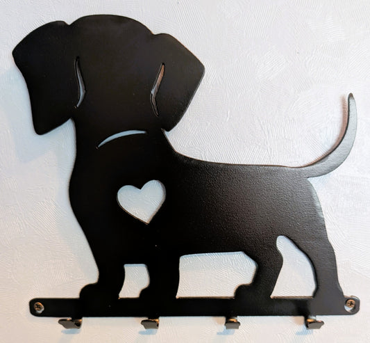 Dachshund Small Key & Leash Organizer