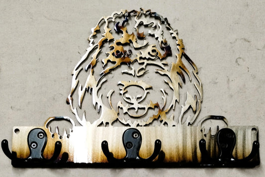 Poodle-Doodle Key Chain-Dog Leash Hanger