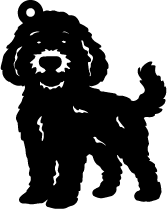 Doodle Metal Keychain