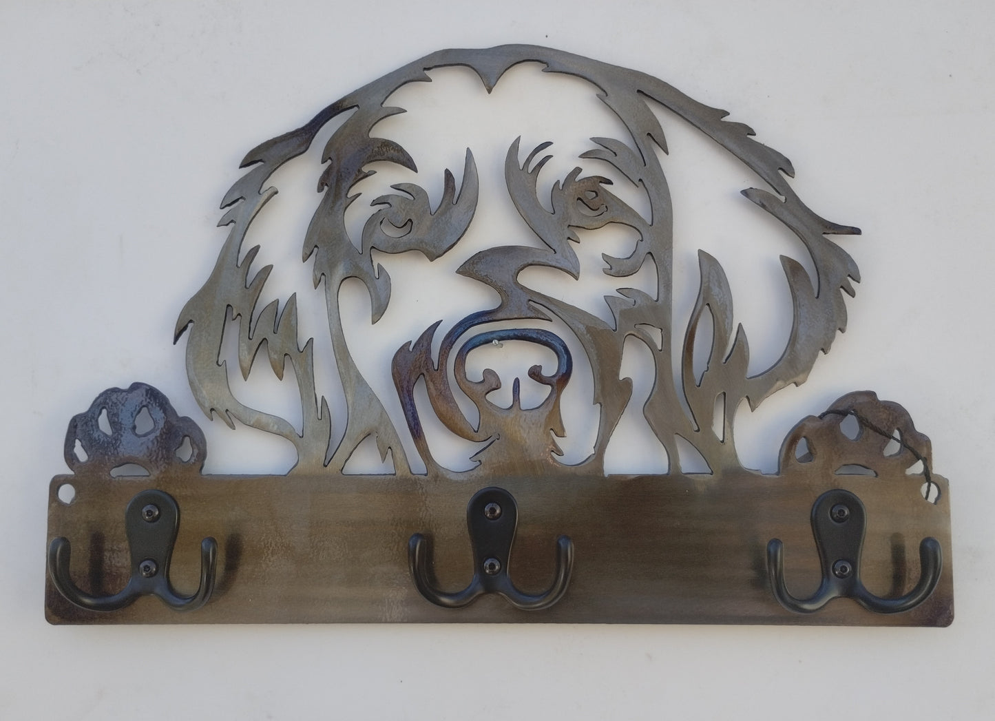 Golden Retriever Key Chain-Dog Leash Hanger