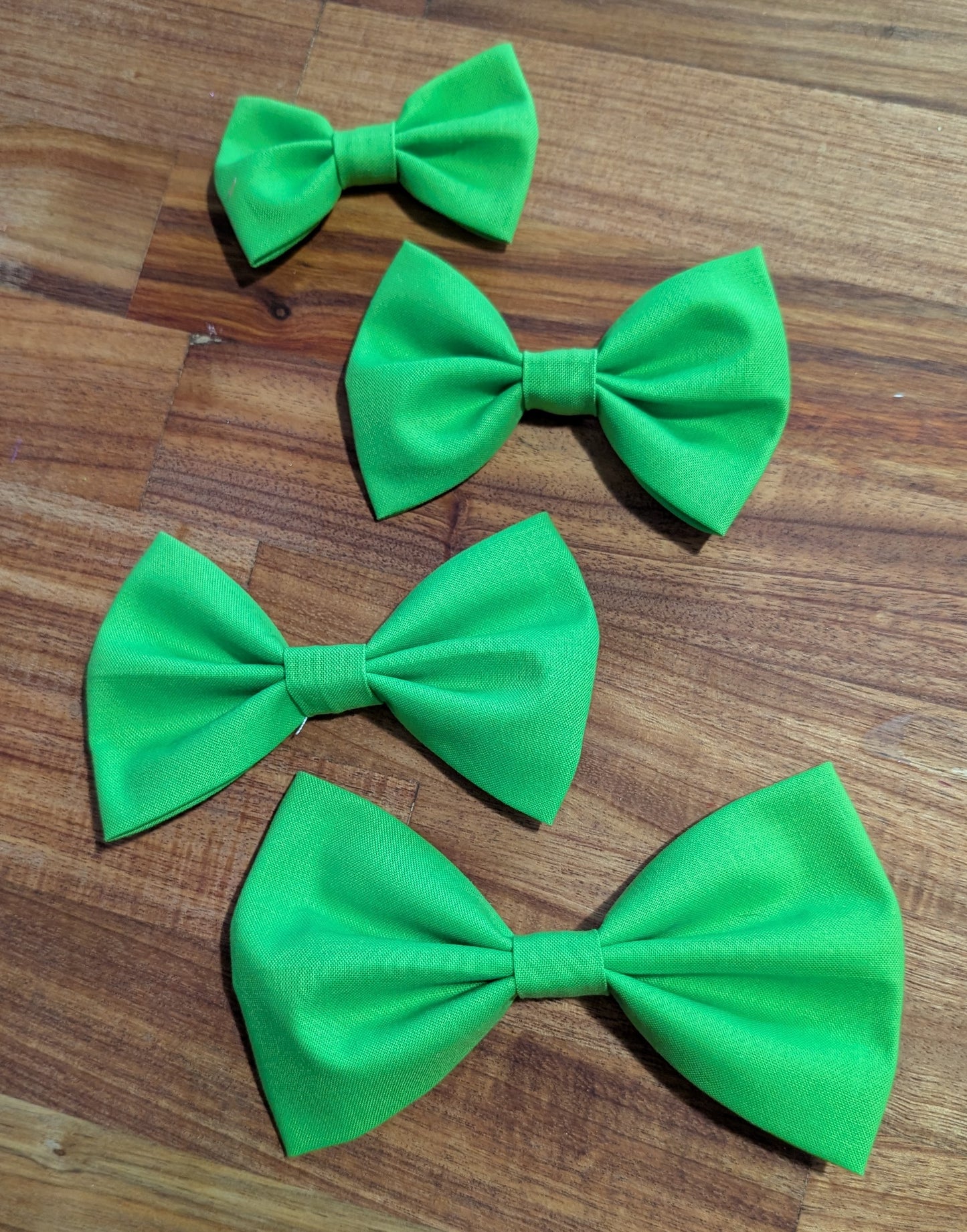 Dog Bow Ties in Solid Colors | Handmade Pet Bowties for Dogs & Cats