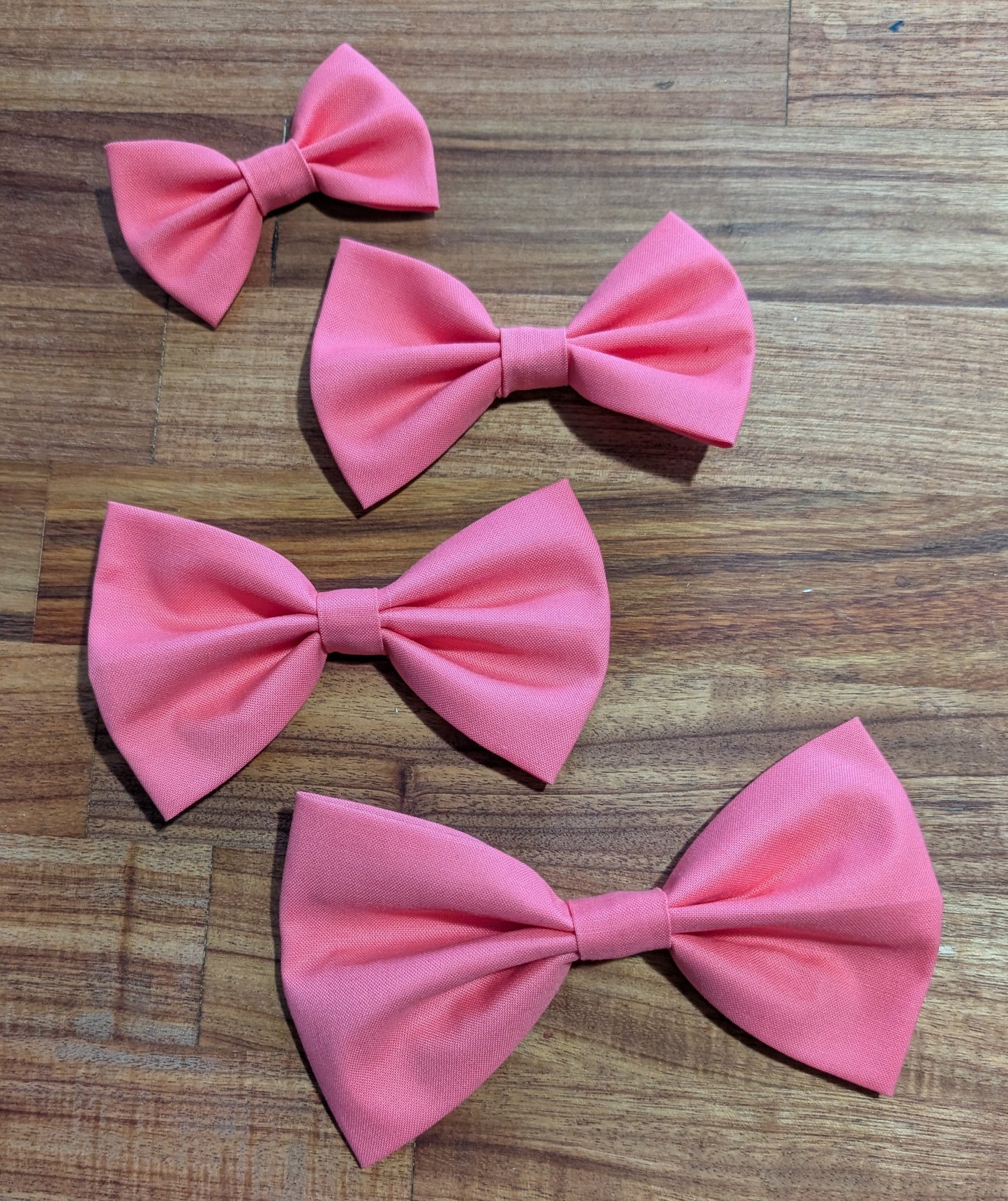 Dog Bow Ties in Solid Colors | Handmade Pet Bowties for Dogs & Cats