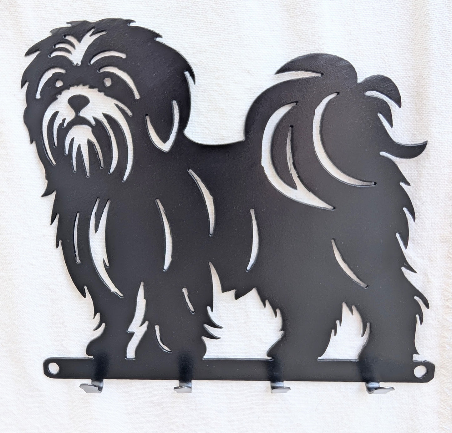 Shih Tzu Small Key & Leash Organizer