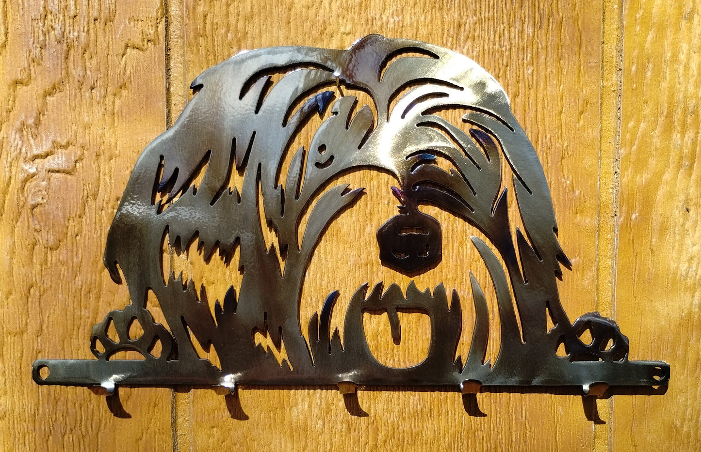 Tibetan Terrier Key Chain-Dog Leash Hanger