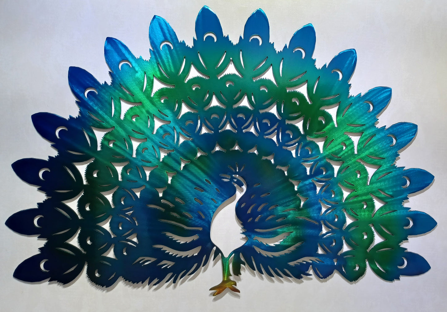 Proud Peacock – Metal Wall Art